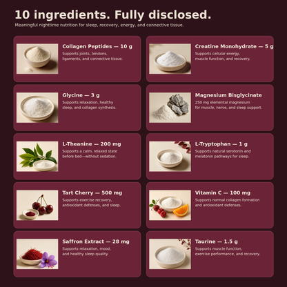 THIRD Nighttime Nutrition